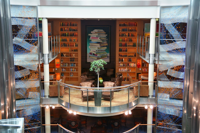 Celebrity Solstice library