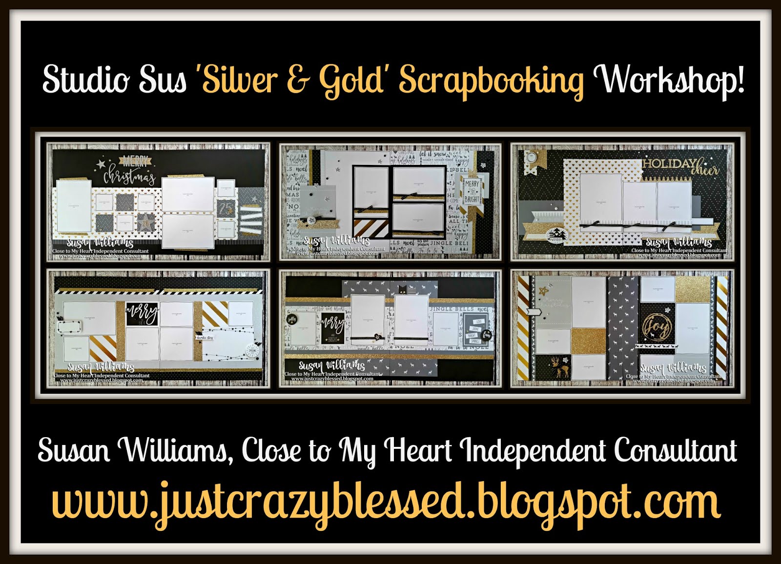 'Silver & Gold' Scrapbooking Workshop!