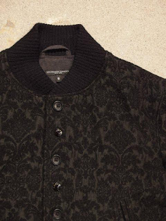 Engineered Garments "TF Jacket in Black Floral Jacquard" Fall/Winter 2015 SUNRISE MARKET