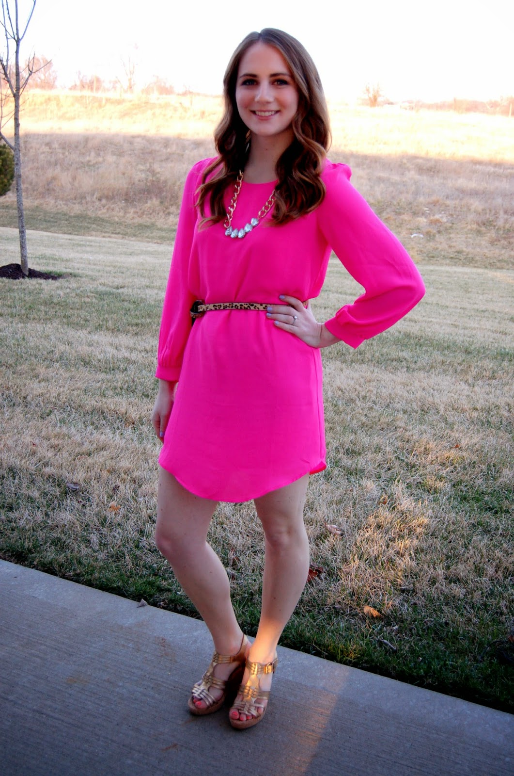 A Memory Of Us: hot pink | A Kansas City Fashion Blog