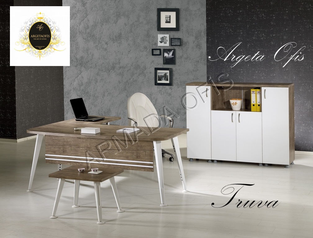 Adana Seyhan Buro Mobilyalari Truva Yonetici Masa Takimlari