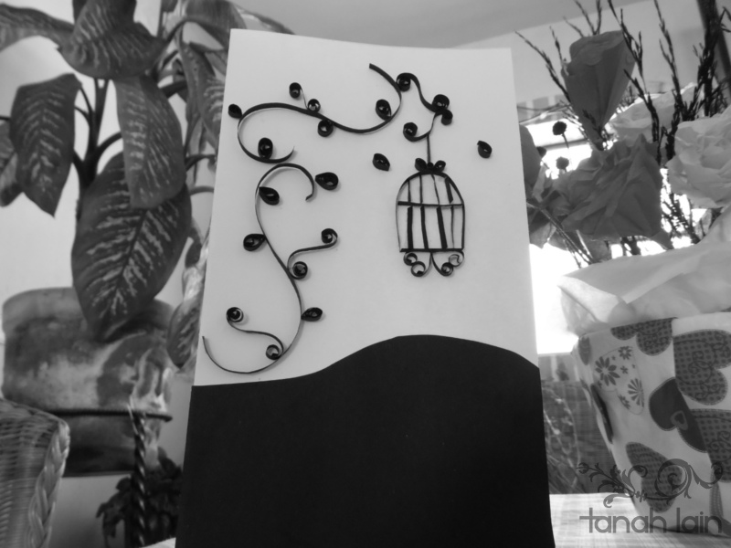 Tarjeta en Blanco y Negro