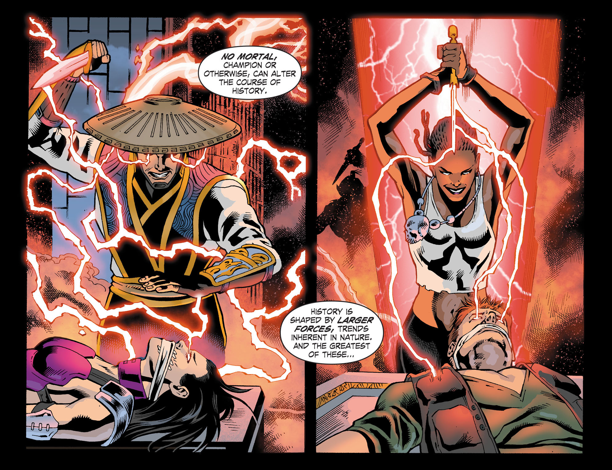 Read online Mortal Kombat X [I] comic -  Issue #30 - 16