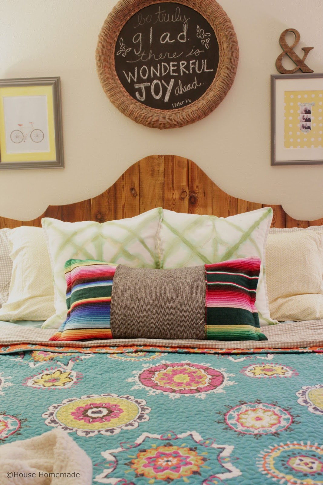 House Homemade Get the Look Shibori Pillow Knockoff