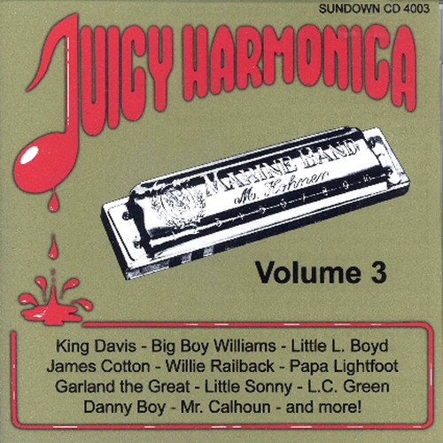 Half Pint Blues Various Artists Juicy Harmonica 3 (2011)
