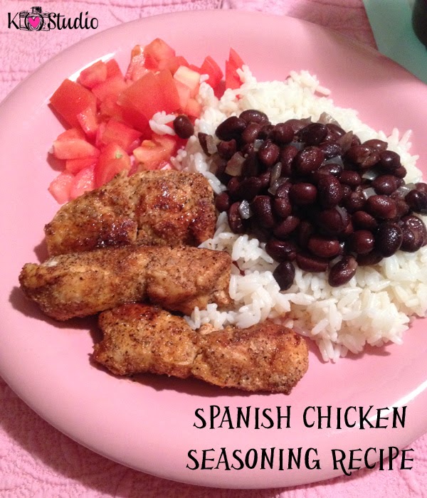 K (heart) Studio Foodie Friday Spanish Chicken