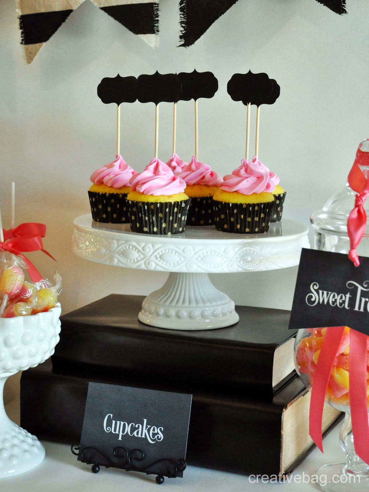 the creative bag blog Sweet table supplies some of our favourites!