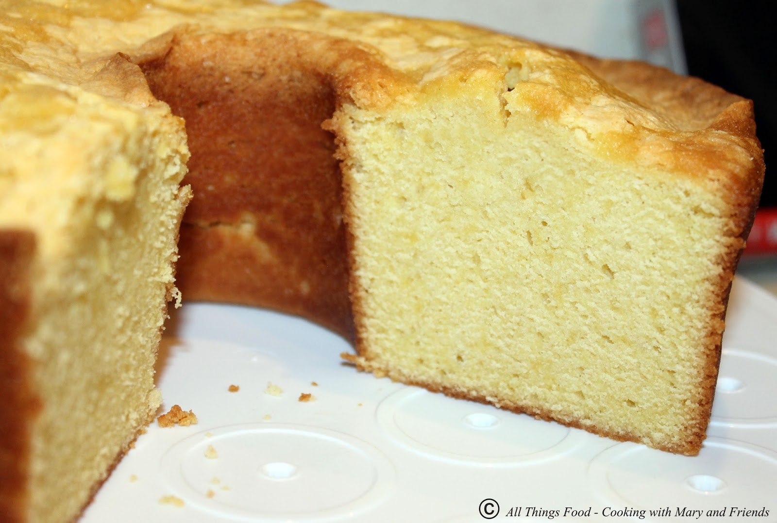 Cooking With Mary and Friends OldFashioned Pound Cake