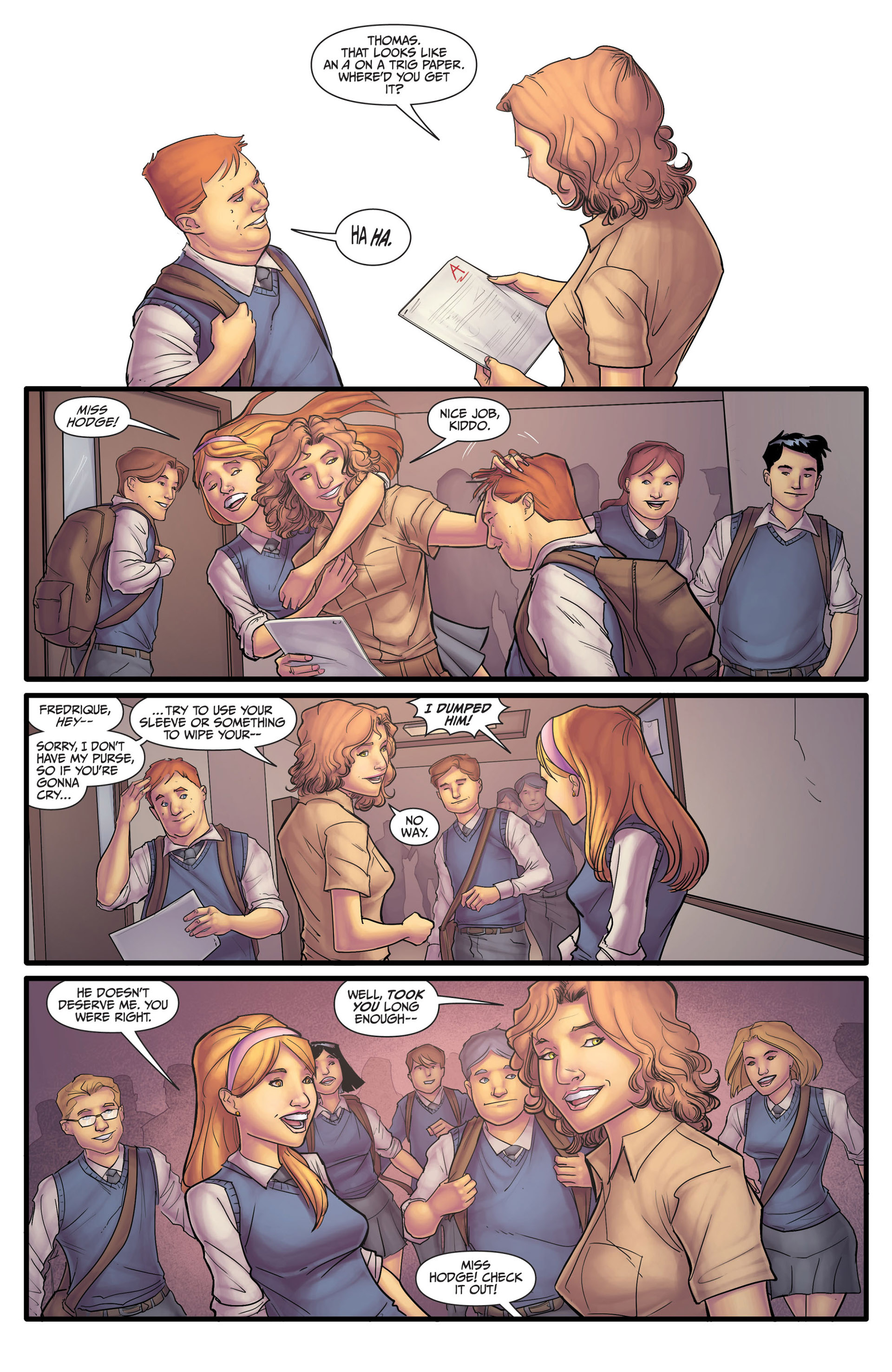 Read online Morning Glories comic -  Issue #12 - 9
