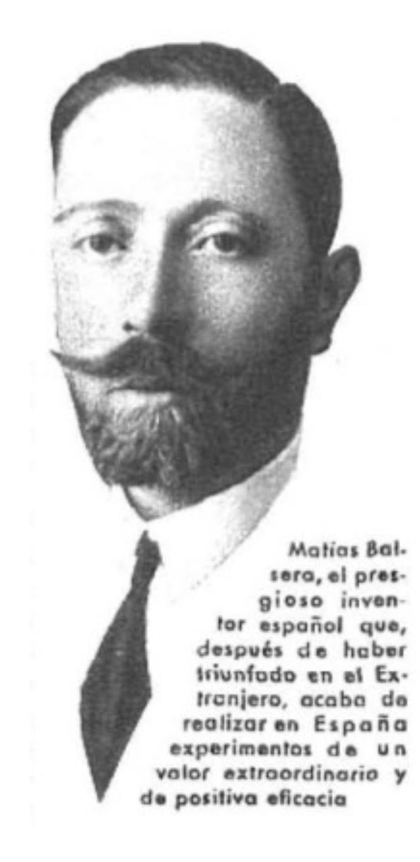 Experiencias tempranas de radio en España Matías Balsera Rodríguez