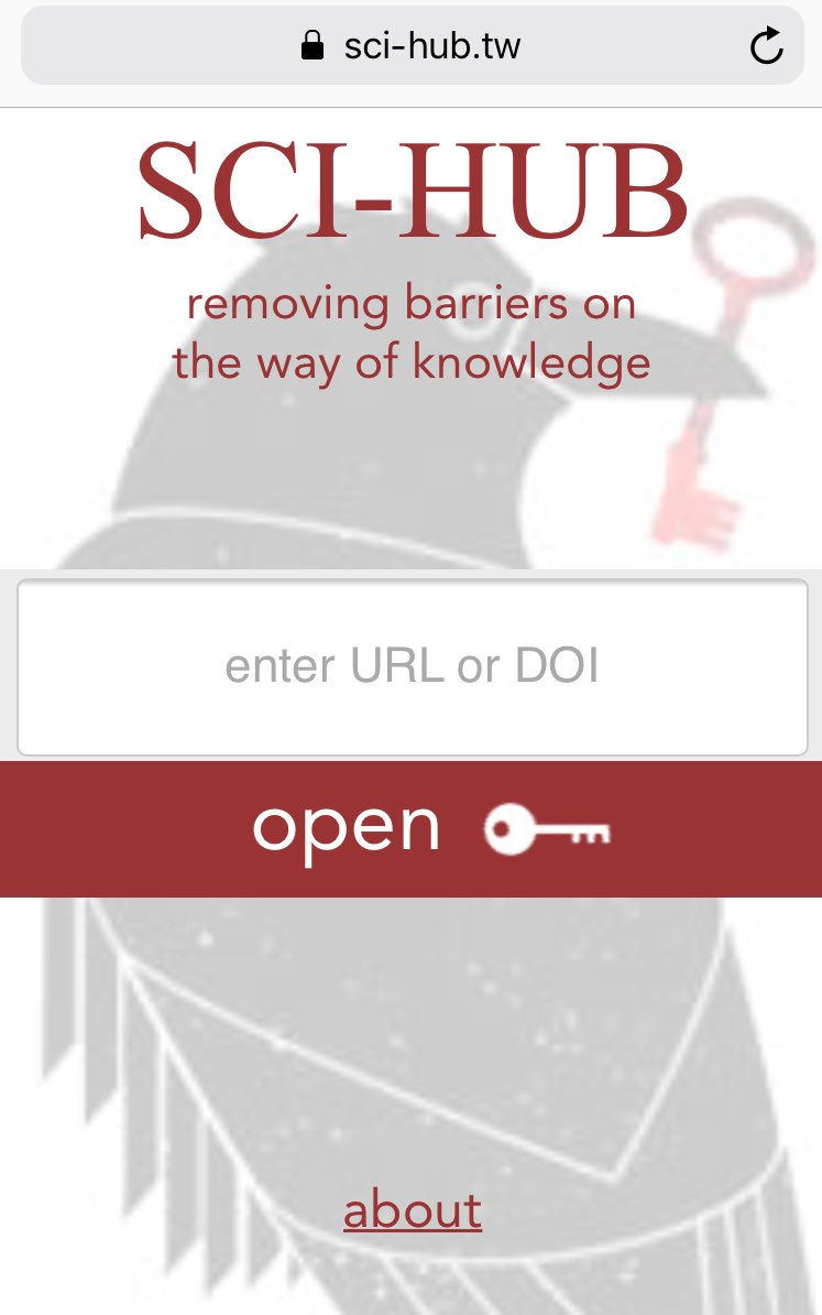 موقع scihub.tw تستطيع من خلاله فتح أي ورقة بحثية دكتور عمار خليل