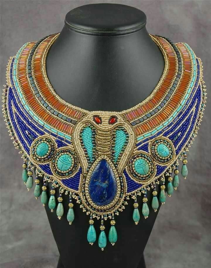 Egyptian collar necklace designs