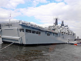 GREENWICH: HMS BULWARK TOUR: