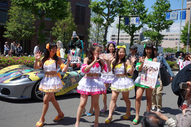 Yokohama International Parade cosplay