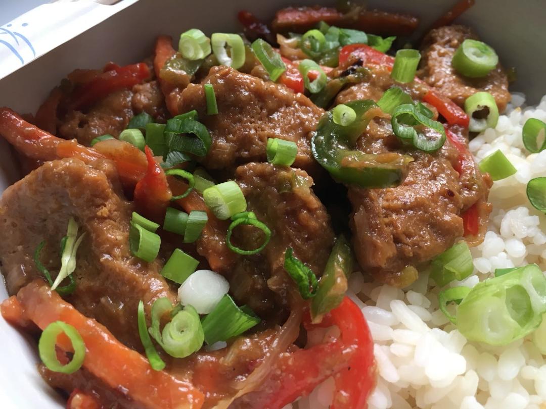 Vegan seitan bulgogi from scratch