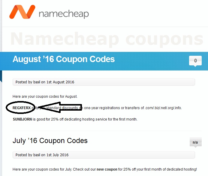 Cara Membeli Domain di NameCheap dengan Kupon Diskon Cara Membeli Domain di NameCheap dengan Kupon Diskon