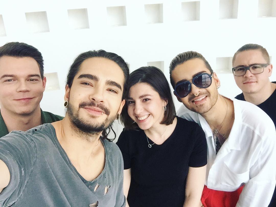 new pics videos tokio hotel interview with helena gvarishvili hotel interview