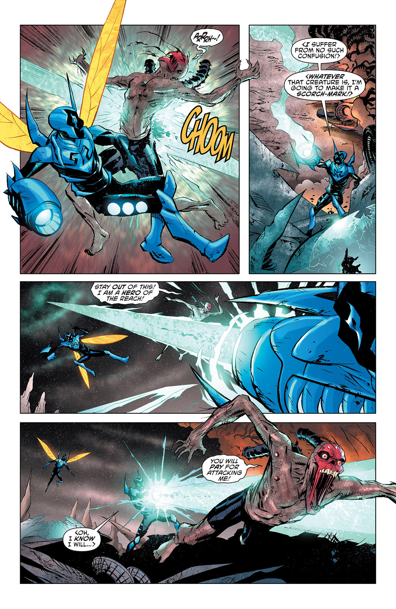 Read online Blue Beetle (2011) comic -  Issue #14 - 11