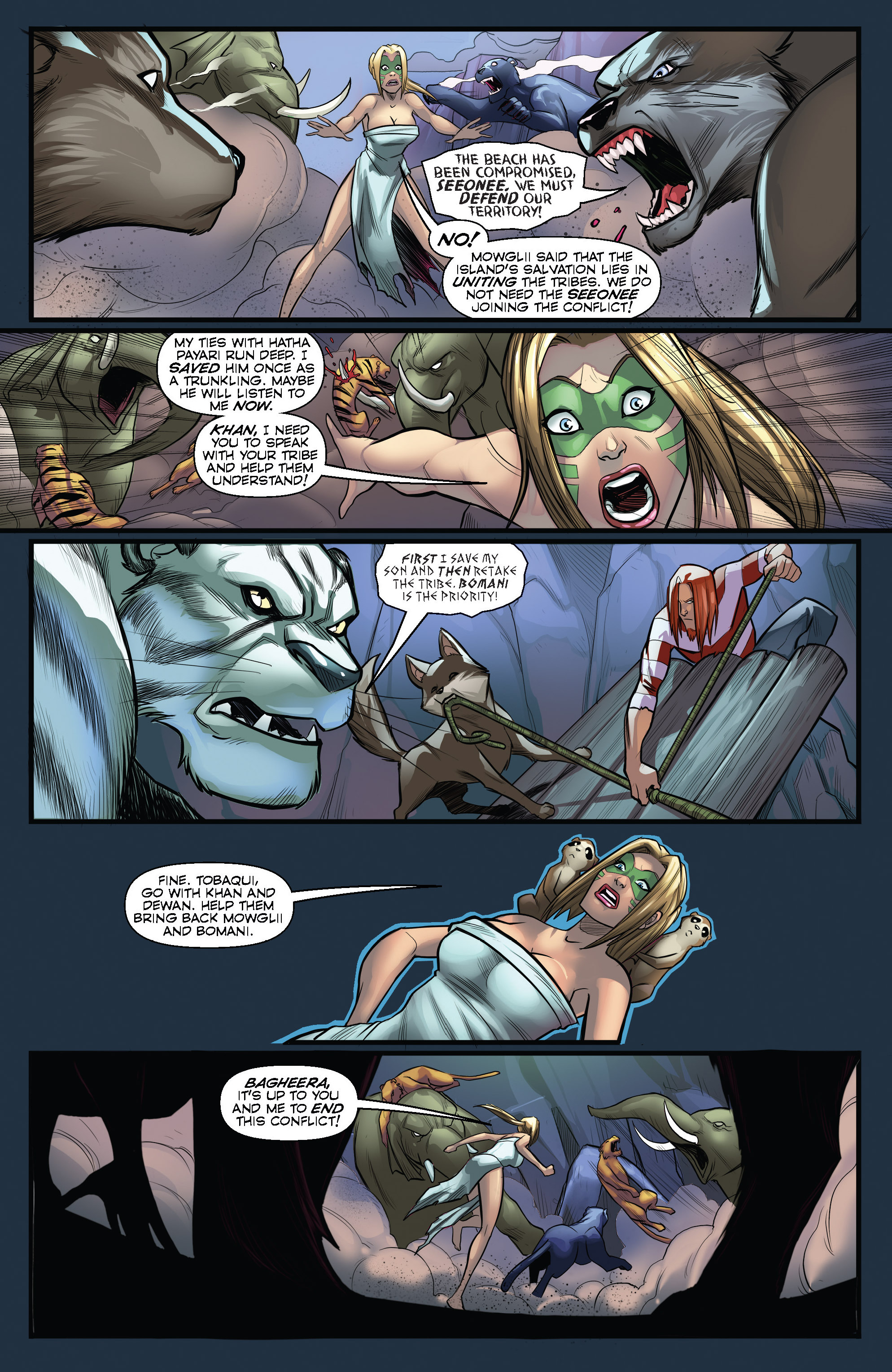 Grimm Fairy Tales presents The Jungle Book: Fall of the Wild issue 4 - Page 11