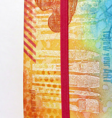 Lisa Hoel for Topflight Stamps, Eileen Hull's Sizzix Journal Die & Rubber Dance stamps are a winning combination!