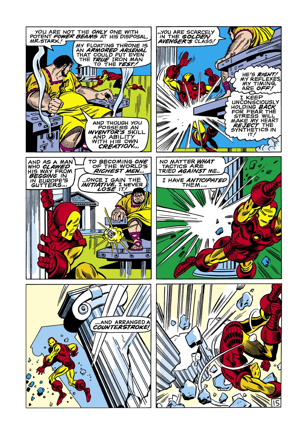 Read online Iron Man (1968) comic -  Issue #19 - 16