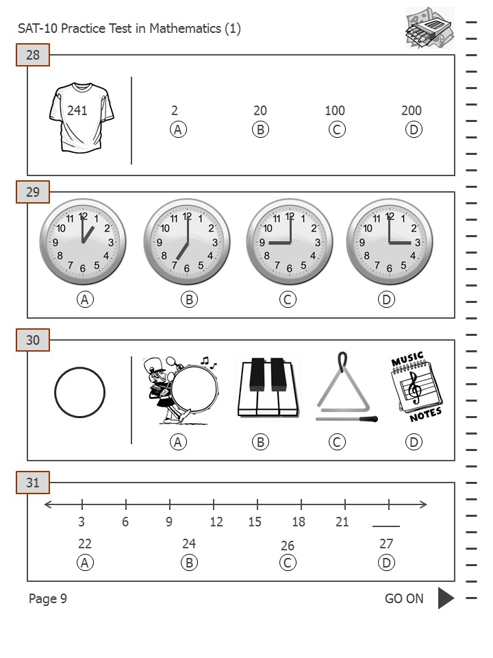 Mister Dee's Teaching Resources (SAT-10 Practice Tests, Etc.): SAT-10