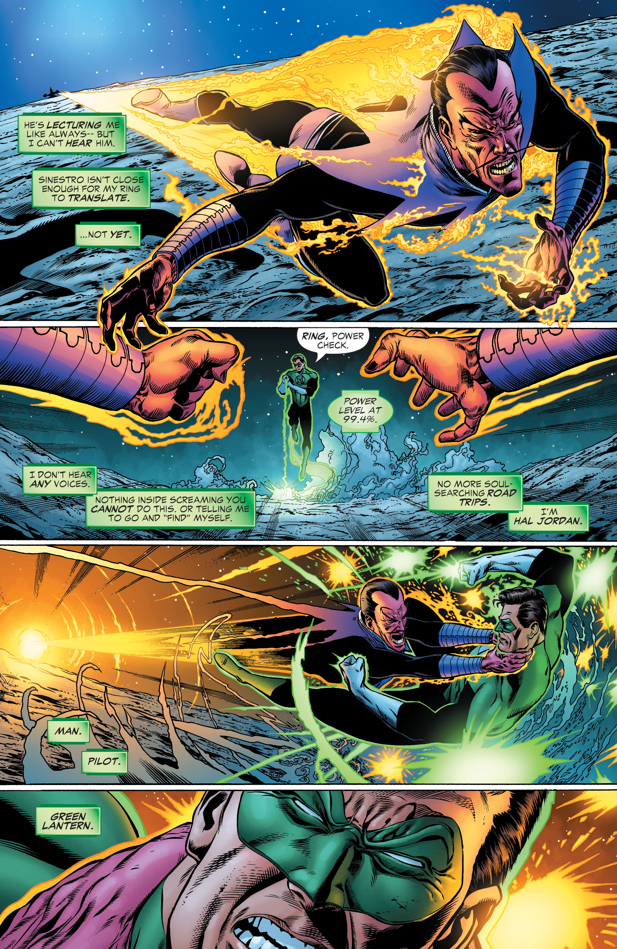 Read online Green Lantern: Rebirth comic -  Issue #5 - 4
