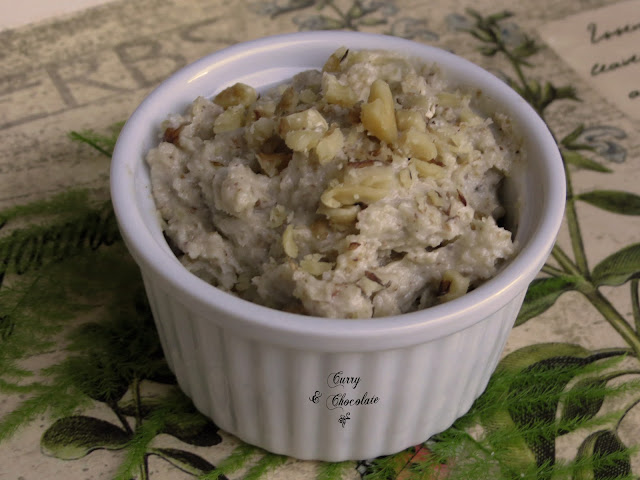 Crema de gorgonzola y nueces - Gorgonzola and walnuts spread Crema de gorgonzola y nueces - Gorgonzola and walnuts spread