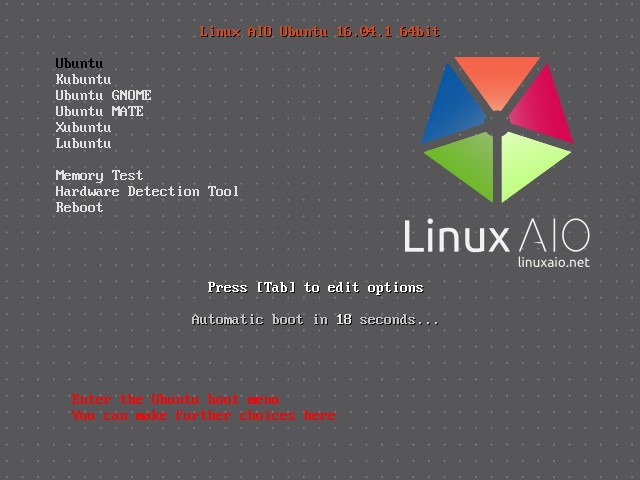Linux AIO Ubuntu, Semua Variant Dalam Satu ISO