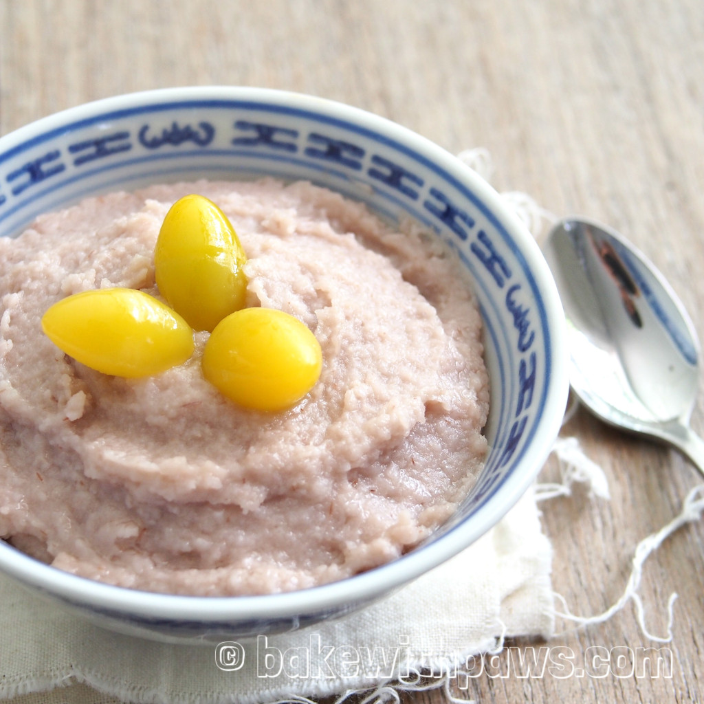 Or Nee (Teochew Yam Paste) BAKE WITH PAWS