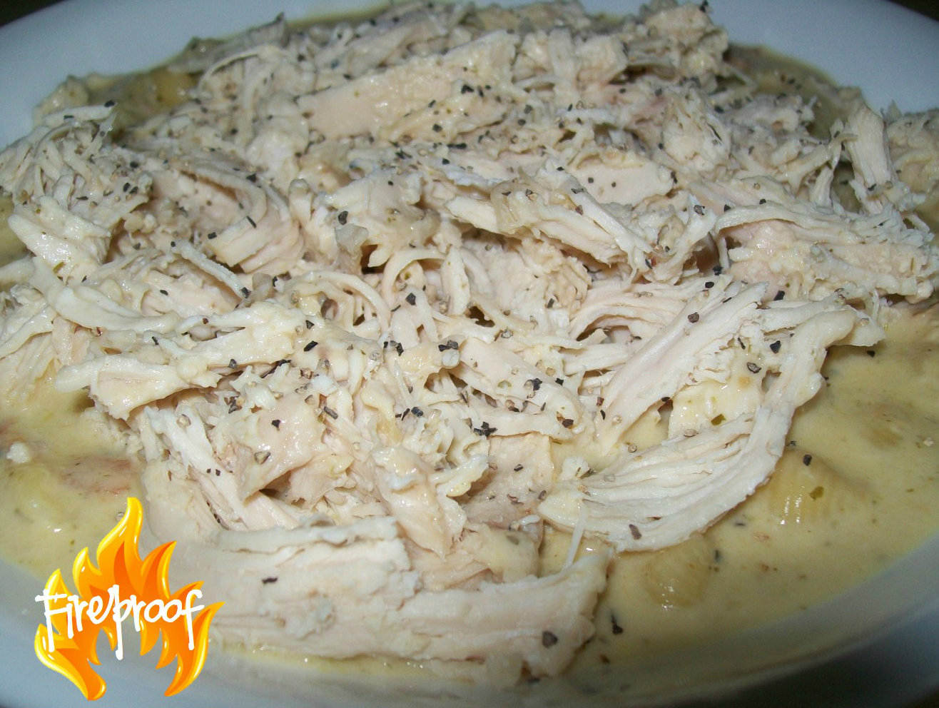 FireProof SlowCooker Chicken Bacon Ranch Pasta
