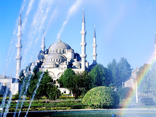 Blue Mosque Turkey Istanbul Landscape HD Wallpaper
