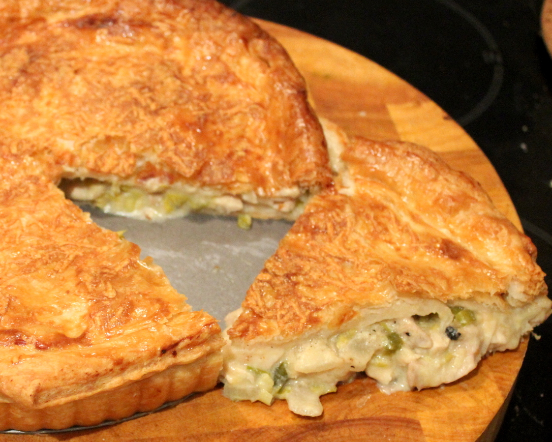 A Liberal dose of MASALA.: Chicken, Mushroom and Leek Pie