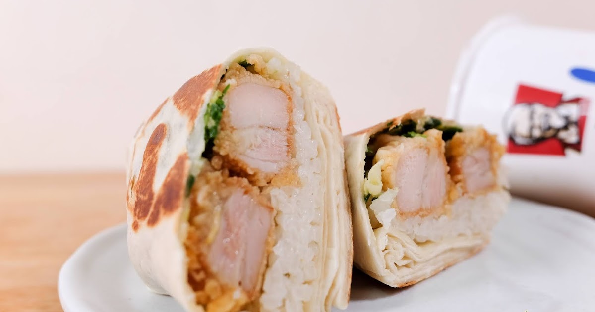 [食記] 肯德基 期間限定「蔥油脆雞飯捲」