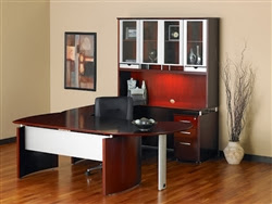Napolu Modular Executive Desk by Mayline