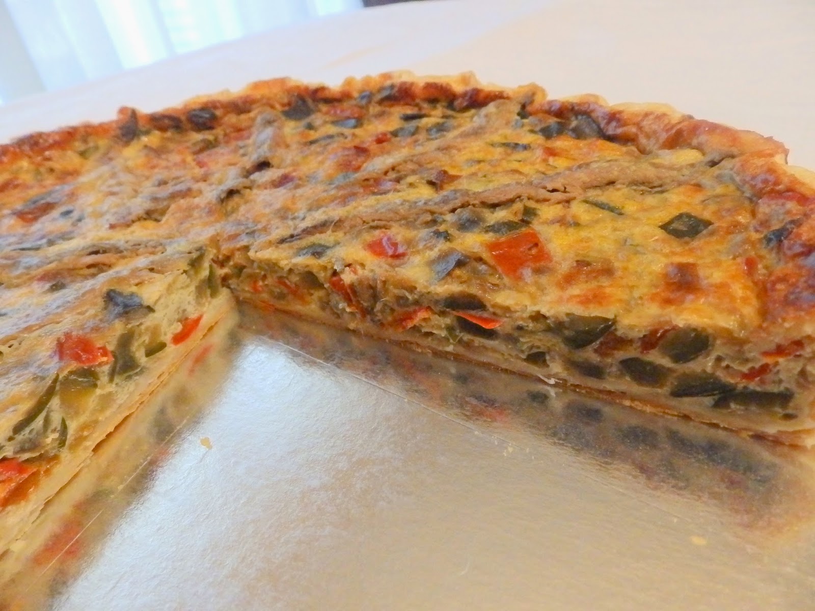Quixé de samfaina i anxoves