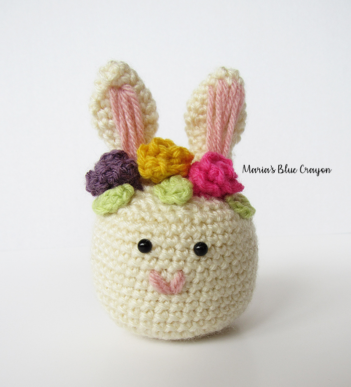 Crochet Easter Bunny Amigurumi Free Pattern Maria's Blue Crayon