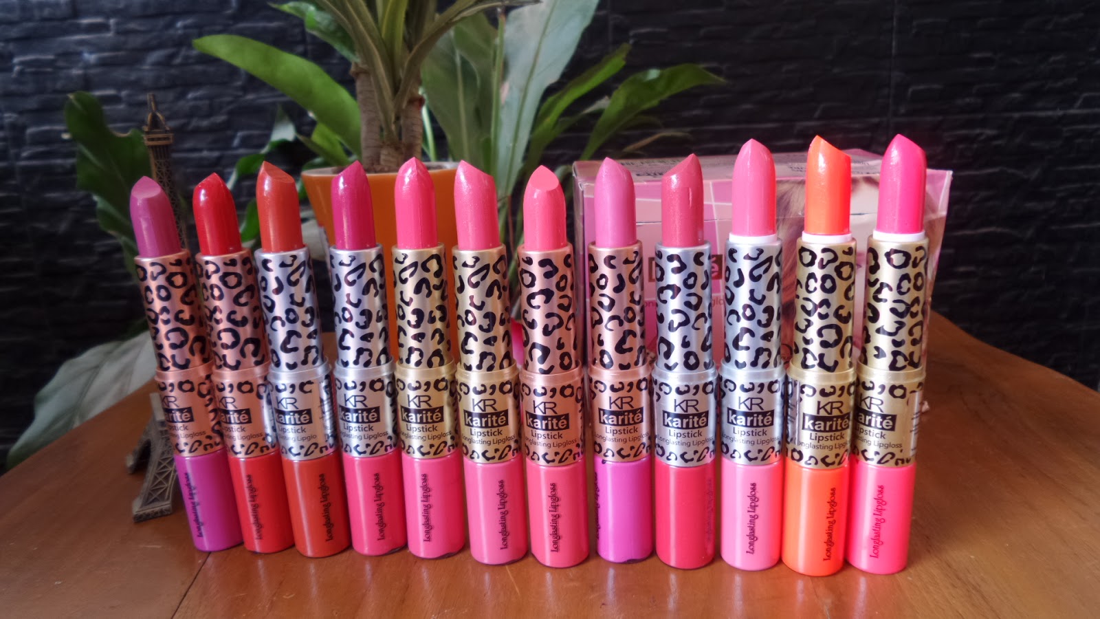 LIPSTICK & LIPGLOSS 2in1 KR KARITE Leopart NAKED ONLINE