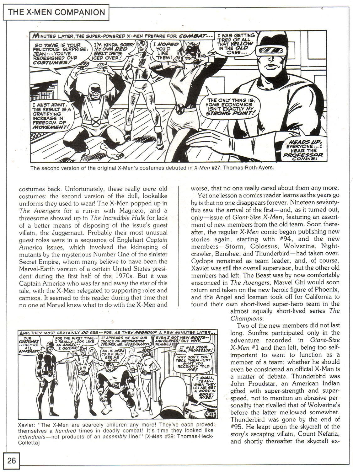 Read online The X-Men Companion comic -  Issue #1 - 26