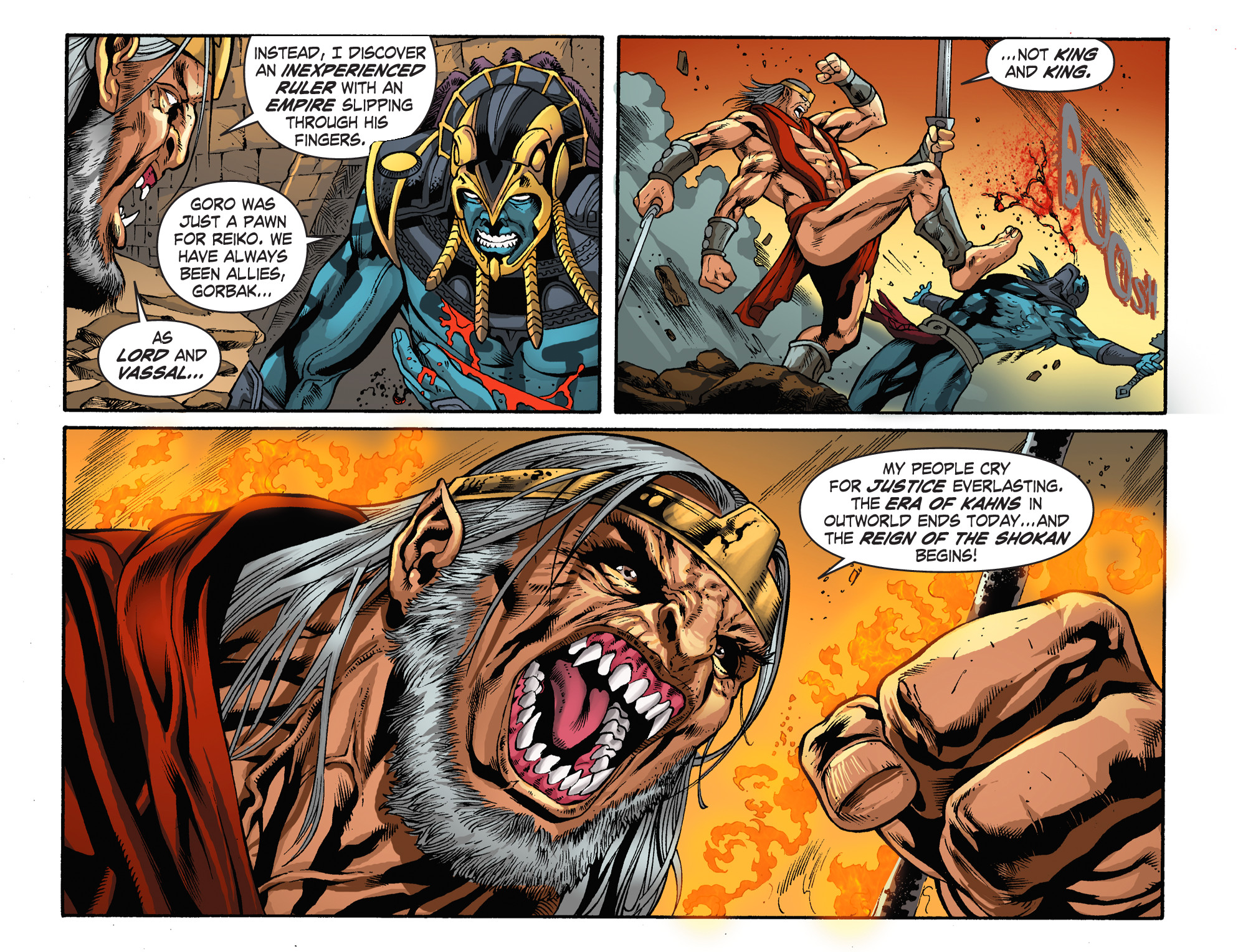 Read online Mortal Kombat X [I] comic -  Issue #18 - 7