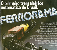 Propaganda do Ferrorama da Estrela, veiculado nos anos 70.