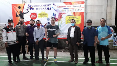 Open Turnamen Badminton PB Bersama SERIES CUP 2020 Tangerang Utara Sukses Di Desa Kampung Melayu Barat