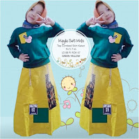 SB Kayla Set Kids Jual Setelan Busana Muslim Anak Kayla Set Kids