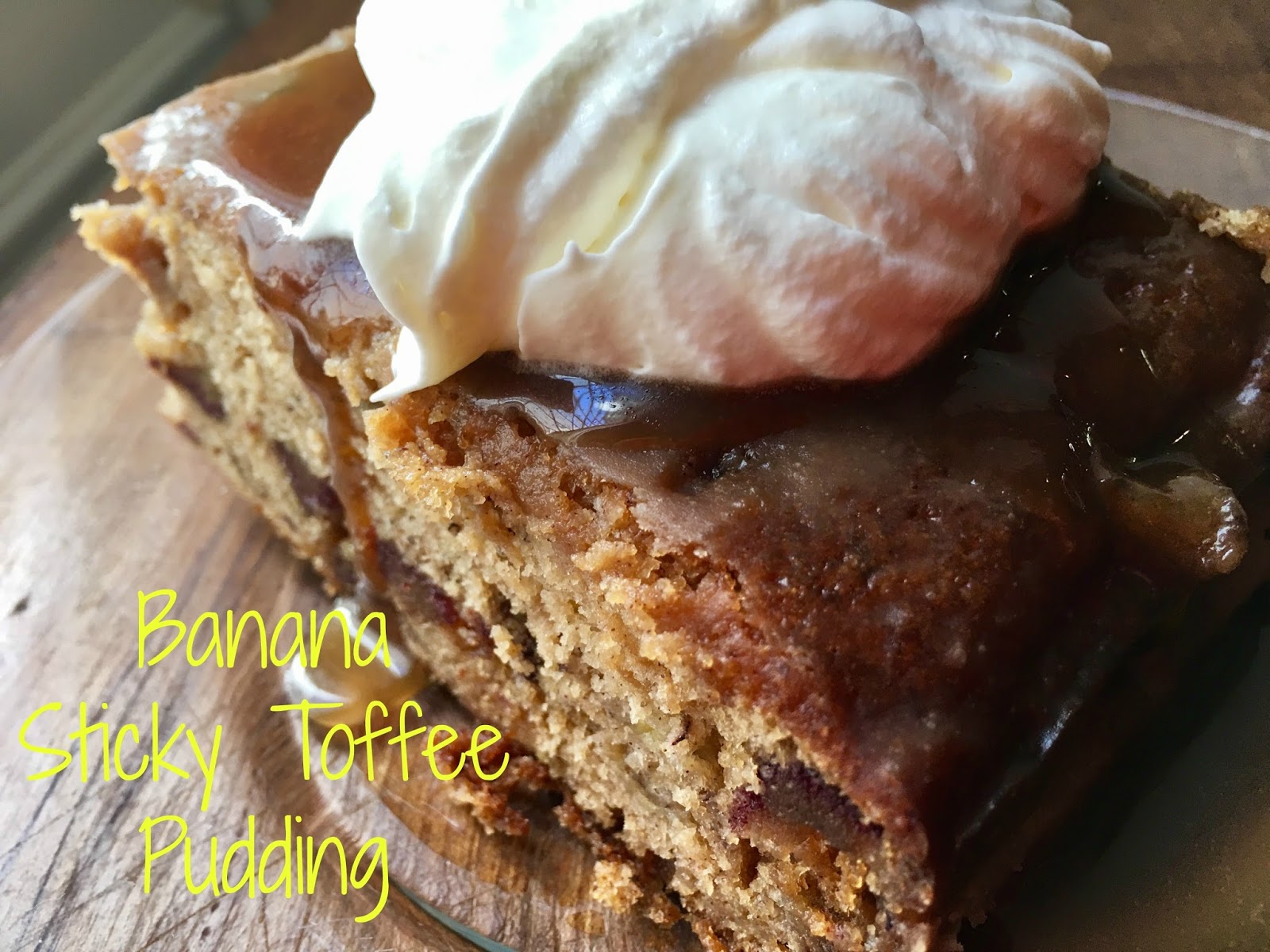 Bite Me Banana Sticky Toffee Pudding