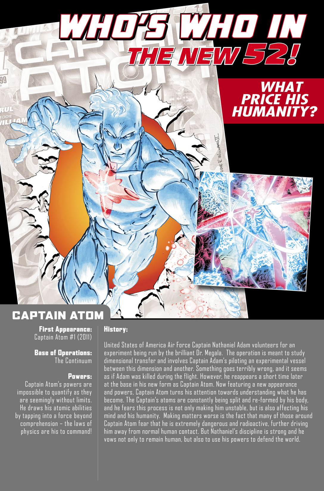 Read online Captain Atom comic -  Issue #0 - 20