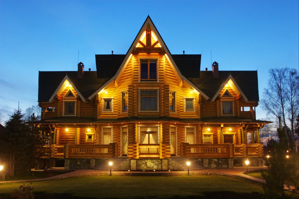 Интерьер бревенчатого дома \"Берендеево царство\": home_and_garden ...