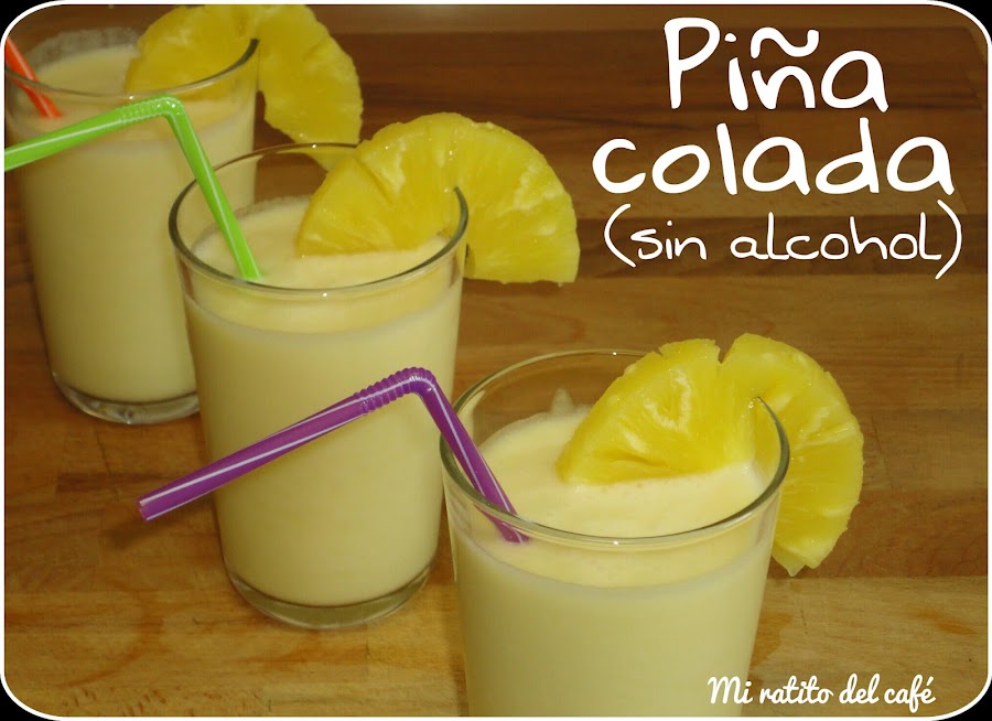 Piña colada (sin alcohol)