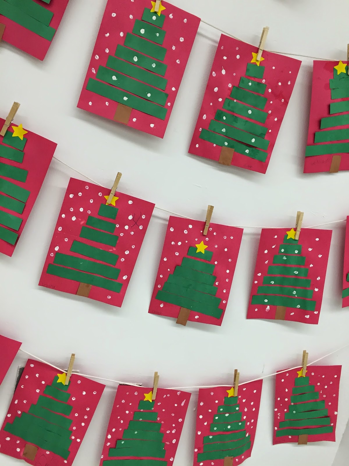 Mrs Ricca s Kindergarten Catching Up Christmas Art Projects