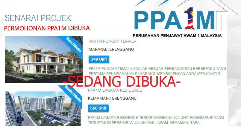 Borang Permohonan Bantuan Perumahan Penjawat Awam Seluruh Negeri Panas