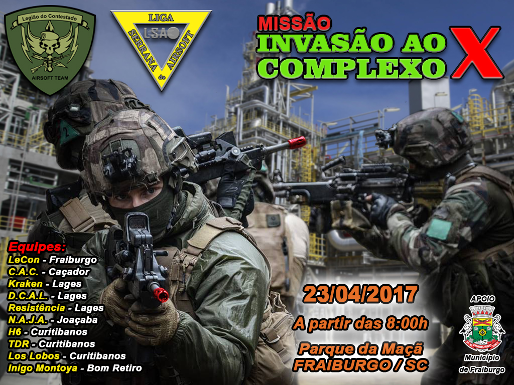 FUNDAÇÃO MUNICIPAL DE ESPORTES E LAZER AIRSOFT EM FRAIBURGO